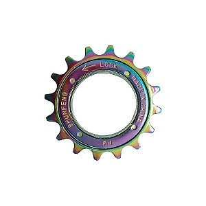 RODA LIVRE 16 DENTES SHUNFENG RAINBOW CAMALEÃO AÇO