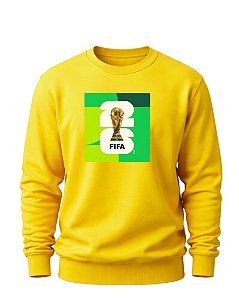 MOLETOM AMARELO COPA
