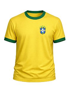 CAMISETA MADE IN BRASIL MANGA CURTA COPA