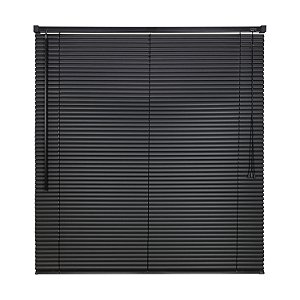 Persiana Horizontal Pvc 1,40x1,30 Preto