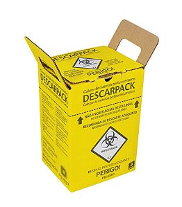 Coletor para Material Perfurocortante Descarpack 3L