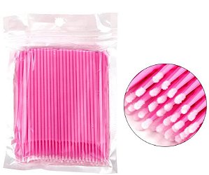 Microbrush Para Cílios - Pacote | 100 Unid