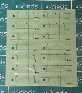 Molde de Sobrancelhas - 26 Modelos