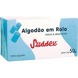 Algodão em Rolo - Sussex 50g