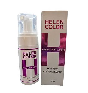 Espuma de Limpeza para Cílios Helen Color 120ml