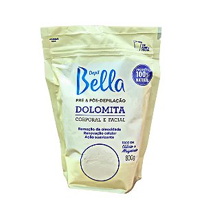 Dolomita Pré e Pós Depilação 800G – Depil Bella