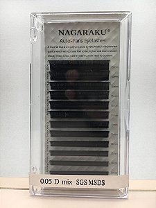 Cílios Nagaraku Auto Fan Mix 0.05D