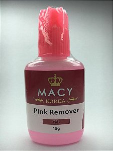 Removedor de Cola Gel Macy Pink