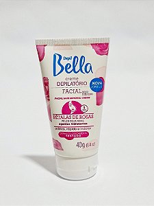 Creme Depilatório Facial Pétalas de Rosa Depil Bella 40g