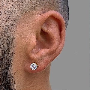 Brinco Pedra de Zirconia