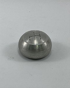 BOLA DE CAMBIO VW FUSCA/KOMBI POLIDA COM INDICAÇÃO DE MARCHA