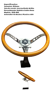 Volante Esportivo Madeira Modelo B3B400