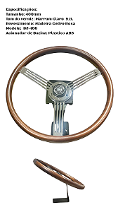 Volante Esportivo Madeira Modelo BJ.400