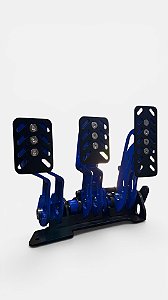 Conjunto pedaleira Black blue