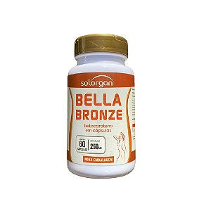 Bella Bronze - Betacaroteno 60 cápsulas