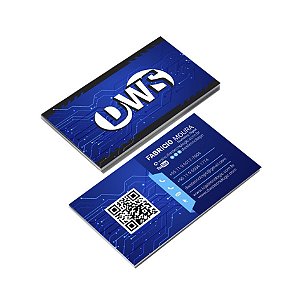 Cartão de Visita em Couché Fosco com Verniz Localizado