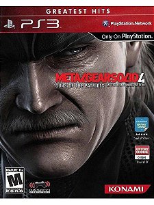 Metal Gear Solid 4 Greatest Hits PS3 OTIMO ESTADO