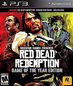 Red Dead Redemption GOTY PS3 OTIMO ESTADO