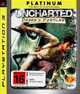 Uncharted Drake's Fortune Platinum PS3