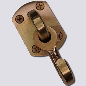 Gancho Armador De Rede 10 Liso - PAR