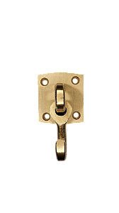 Gancho Armador De Rede 8 Liso - PAR