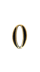 Algarismo 12cm Latão - Não enferruja