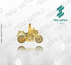 Arquivo de Pingente de Moto Kymco K-Rider - Formato DXF - Tamanho 30 mm