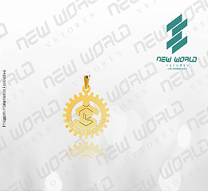 Arquivo de Pingente de Engenharia de Software - Formato DXF - Tamanho 30 mm