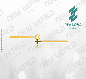 Arquivo de Anel Coração e Cruz - Formato DXF - Tamanho 55 mm