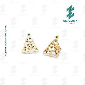 Arquivo de Brinco Árvore dos Desejos - Formato DXF - Tamanho 15 mm