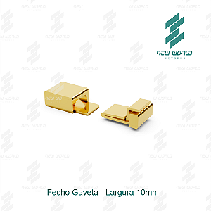 Arquivo de Fecho Gaveta - Formato DXF, SVG - Tamanho 10 mm