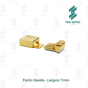 Arquivo de Fecho Gaveta - Formato DXF, SVG - Tamanho 11 mm