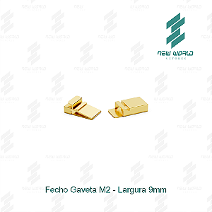 Arquivo de Fecho Gaveta 2 - Formato DXF, SVG - Tamanho 9 mm