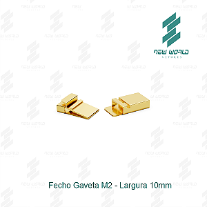 Arquivo de Fecho Gaveta 2 - Formato DXF, SVG - Tamanho 10 mm