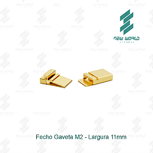 Arquivo de Fecho Gaveta 2 - Formato DXF, SVG - Tamanho 11 mm