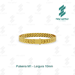 Arquivo de Pulseira Completa - Formato DXF - Tamanho 10mm de Largura