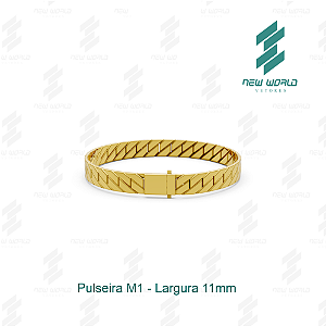 Arquivo de Pulseira Completa - Formato DXF - Tamanho 11mm de Largura