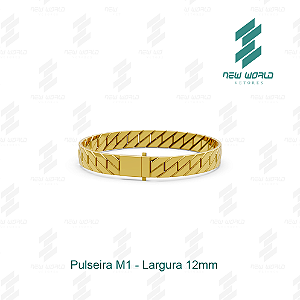 Arquivo de Pulseira Completa - Formato DXF - Tamanho 12mm de Largura