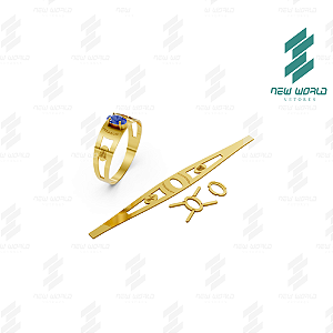 Arquivo de Anel Formatura Pedagogia - Formato DXF, SVG - Nº29