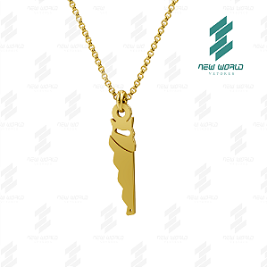 Arquivo de Pingente Ferramenta 6 - Formato DXF e SVG - Tamanho 24 mm