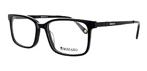 Óculos Armação Romano Ro1063 C2 Preto Fosco Masculino