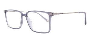 Óculos Armação Romano Ro1043 C2 Cinza Fosco Translucido