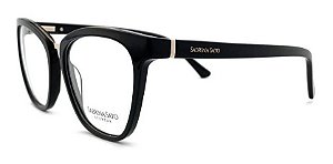 Óculos Armação Sabrina Sato Ss127 C1 Preto Feminino Clip On