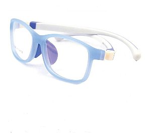 Óculos Armação Silmo Kids 9003 Col.03 Azul Acetato