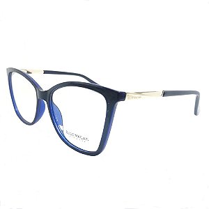 Óculos Armação Blue Macaw BR99078 C3 Azul Acetato Feminino