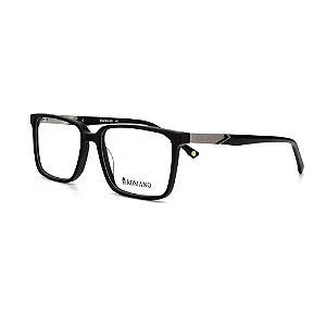 Óculos Armação Romano RO1104 C1 Preto Fosco Masculino