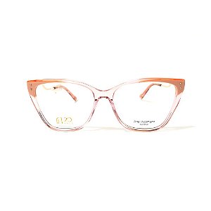 Óculos Armação Ana Hickmann AH6402N K01 Rosa Translucido