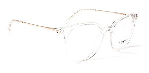 Óculos Armação Atitude Atk6025n T02 Unissex Translucido