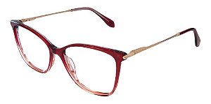 Óculos Armação Bulget Bg7085 C01 Feminino Degrade Rosa