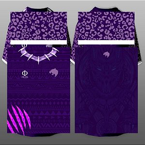 Template Camisa - InterClasse  Pantera Negra Filos  2023 - Vetor